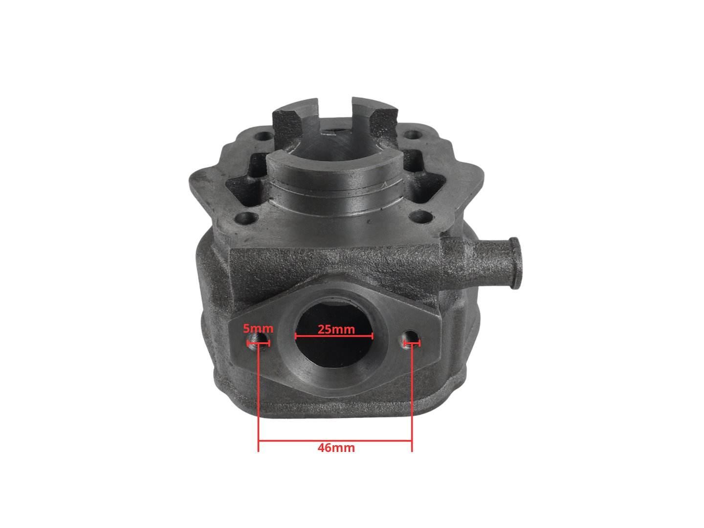 Cylinder Derbi Senda Lc Po 2006 Roku 50 40Mm Pin 12Mm 2T Chłodzony Cieczą S - zdjęcie 4