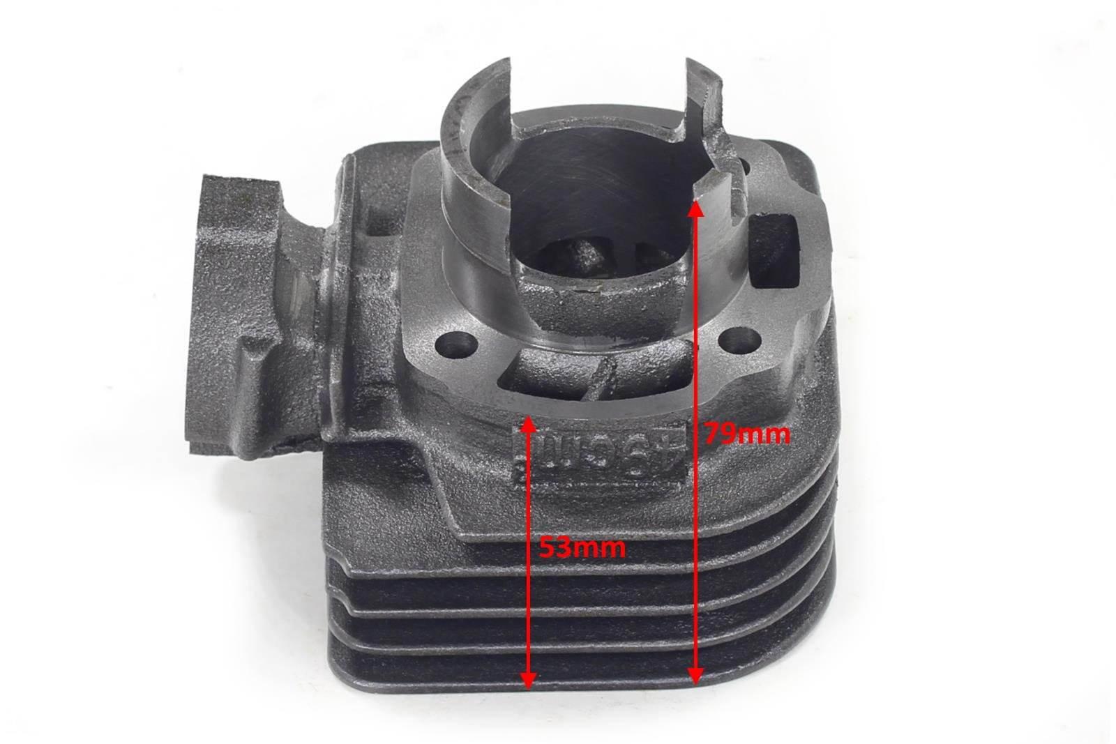 Cylinder Suzuki Ad50 Aprilia Benelli Derbi Italjet Malaguti 50 41Mm Pin 10M - zdjęcie 3