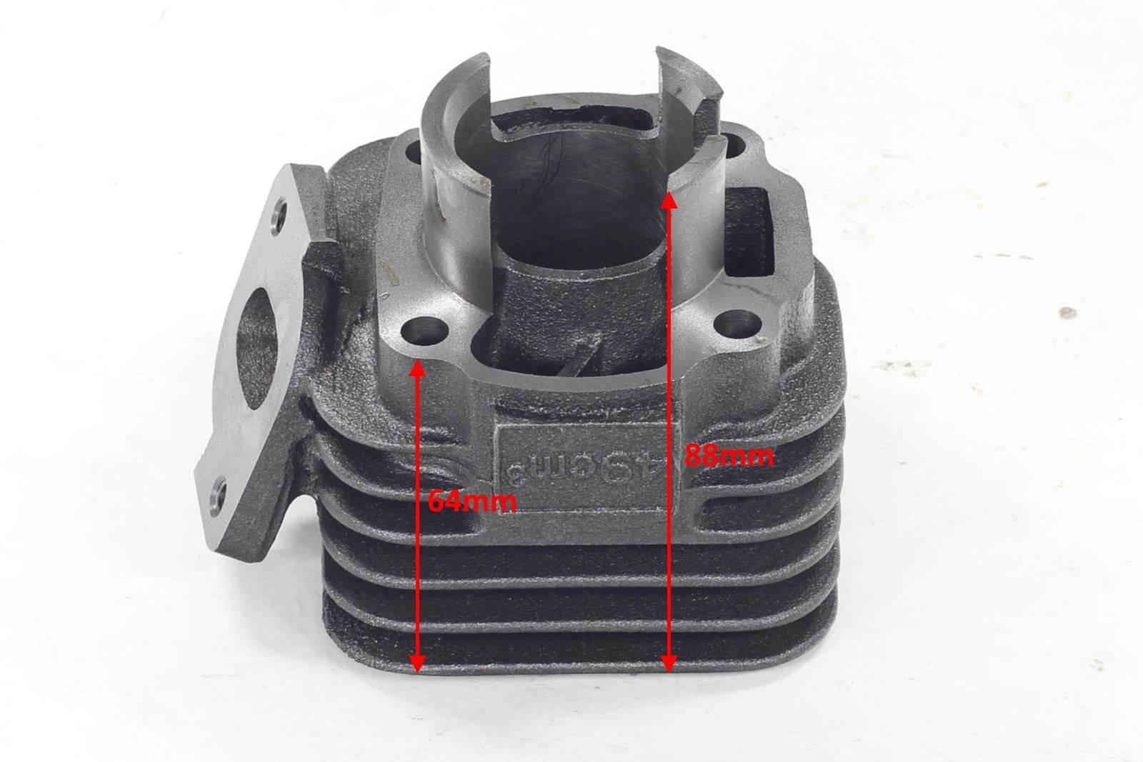 Cylinder Keeway Benelli Cpi Zipp 50 40Mm Pin 12Mm 2T Pasuje Do: Benelli-Pep - zdjęcie 2