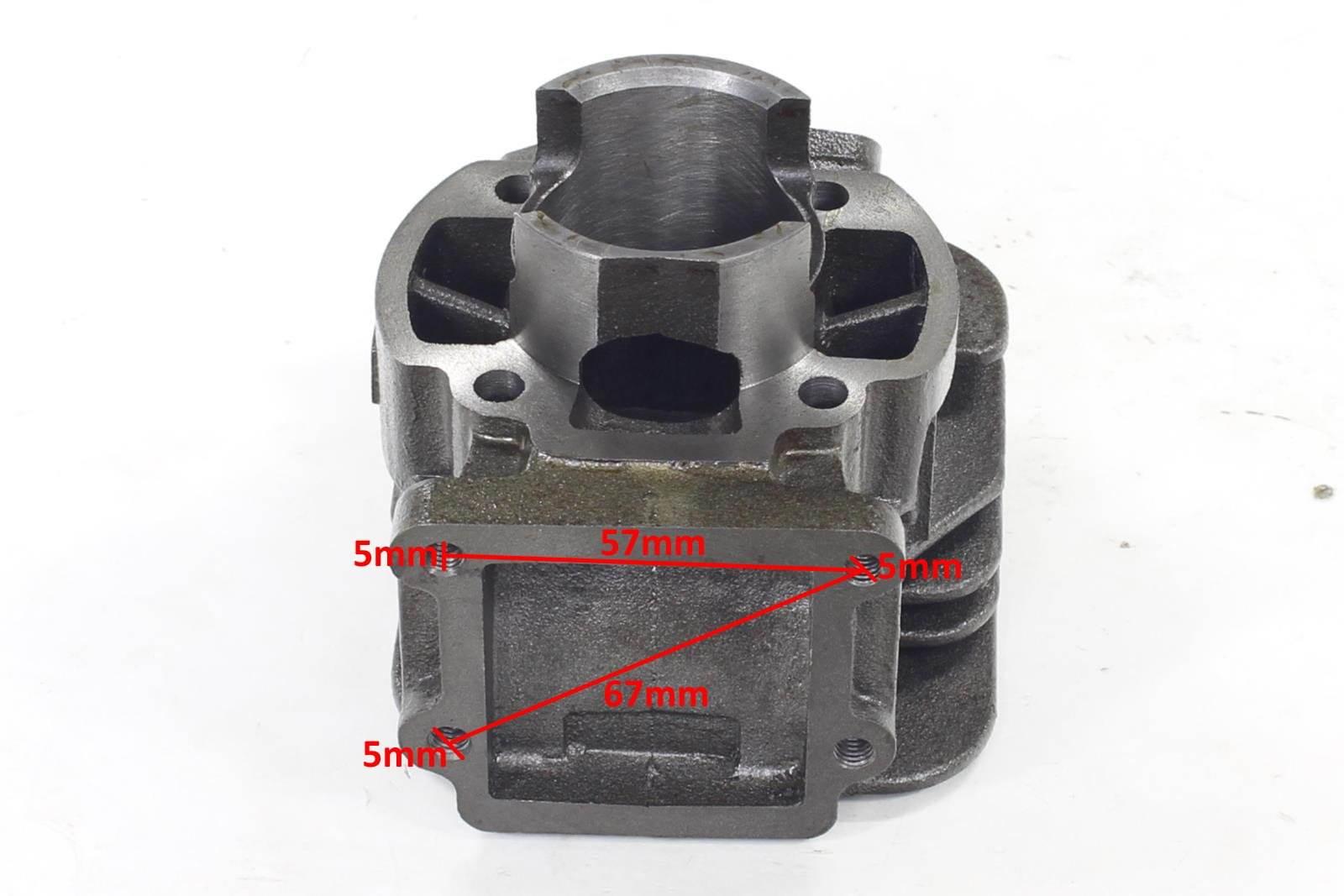 Cylinder Yamaha Bws Minarelli Air Vertical Mbk Booster 50 40Mm Pin 10Mm 2T - zdjęcie 4
