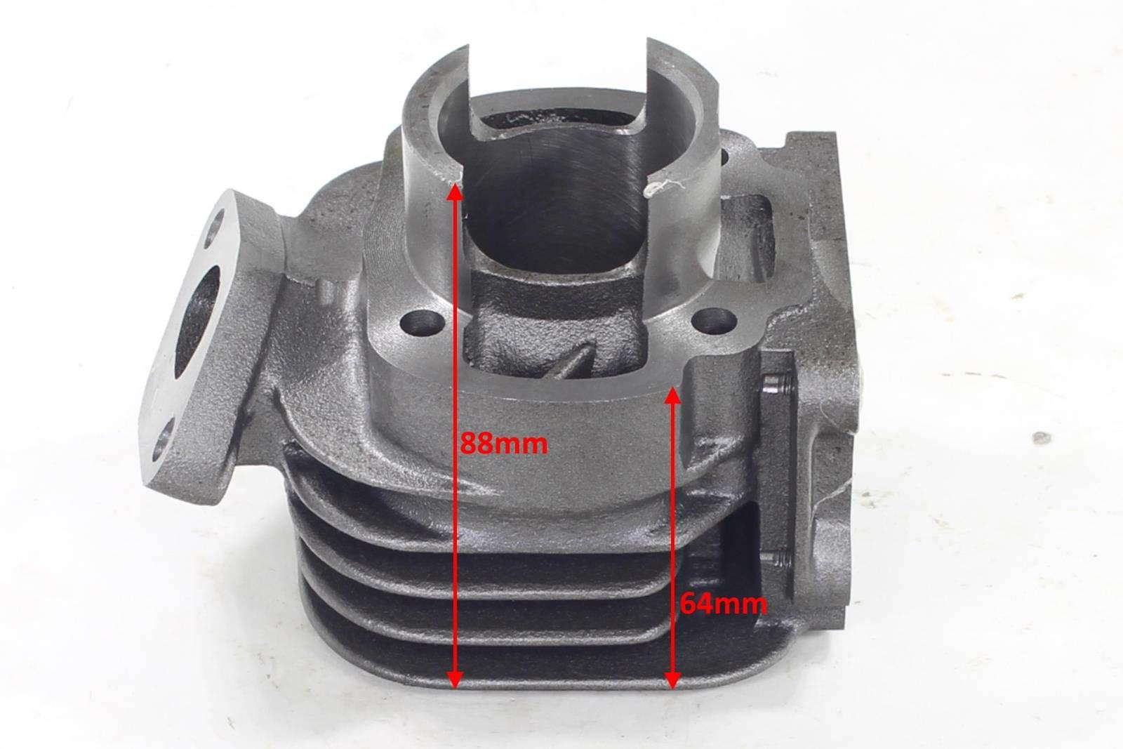 Cylinder Mbk Booster Yamaha Bw's 50 40Mm Pin 10Mm 2T Kompletny Sa Pasuje Do - zdjęcie 3