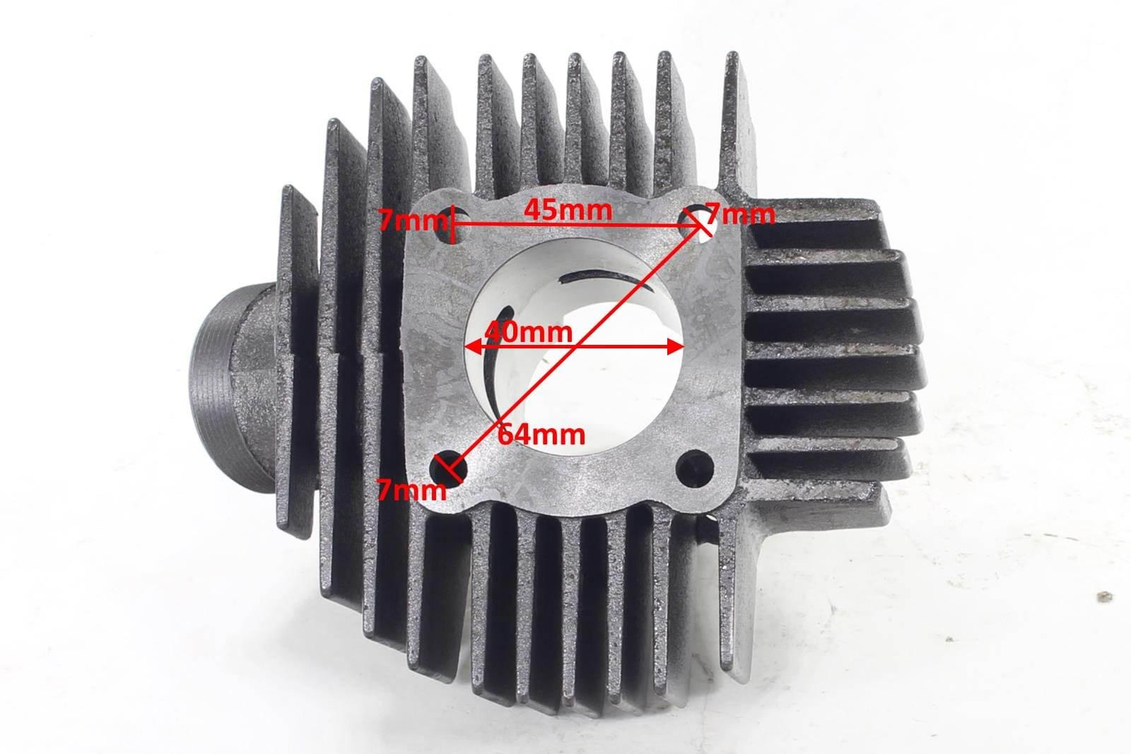 Cylinder Yamaha Yb50 Fs1 50 40Mm Pin 12Mm 2T Sa - zdjęcie 4