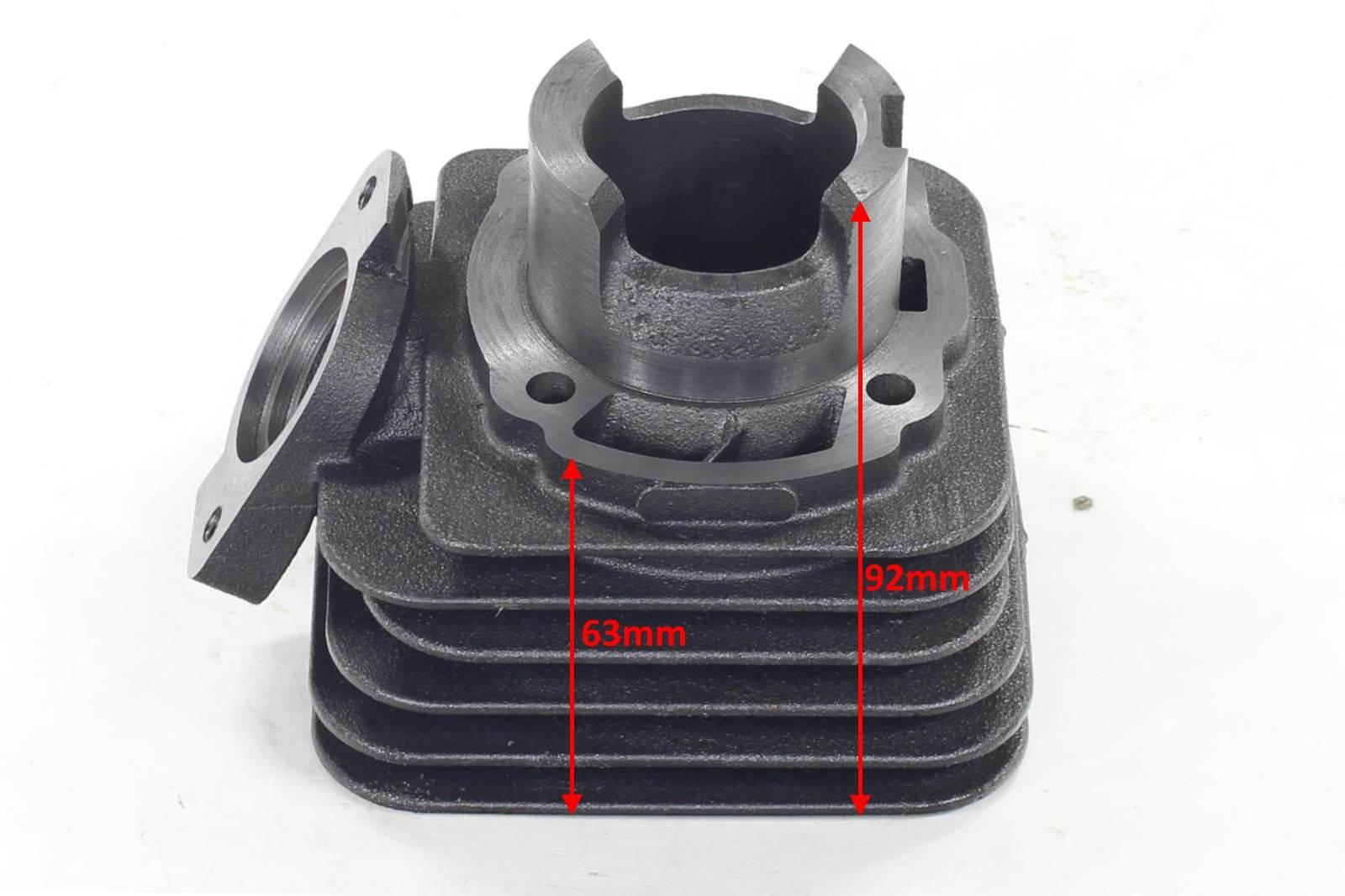 Cylinder Honda Dio Kymco Dj/Zx Sym 50 39Mm Pin 12Mm 2T Pasuje Do: Honda-Dio - zdjęcie 3
