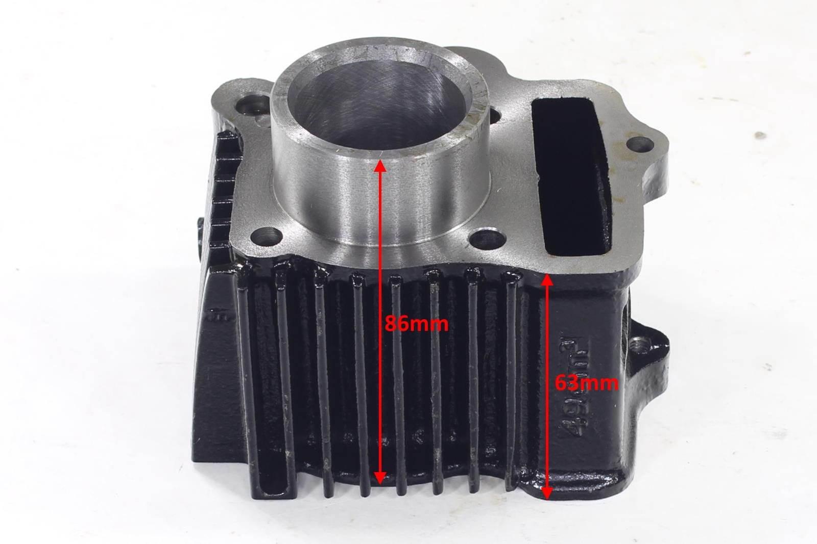 Cylinder Atv 50 39Mm Pin 13Mm 4T Romet Kingway Motorower Street Sa Silnik P - zdjęcie 2