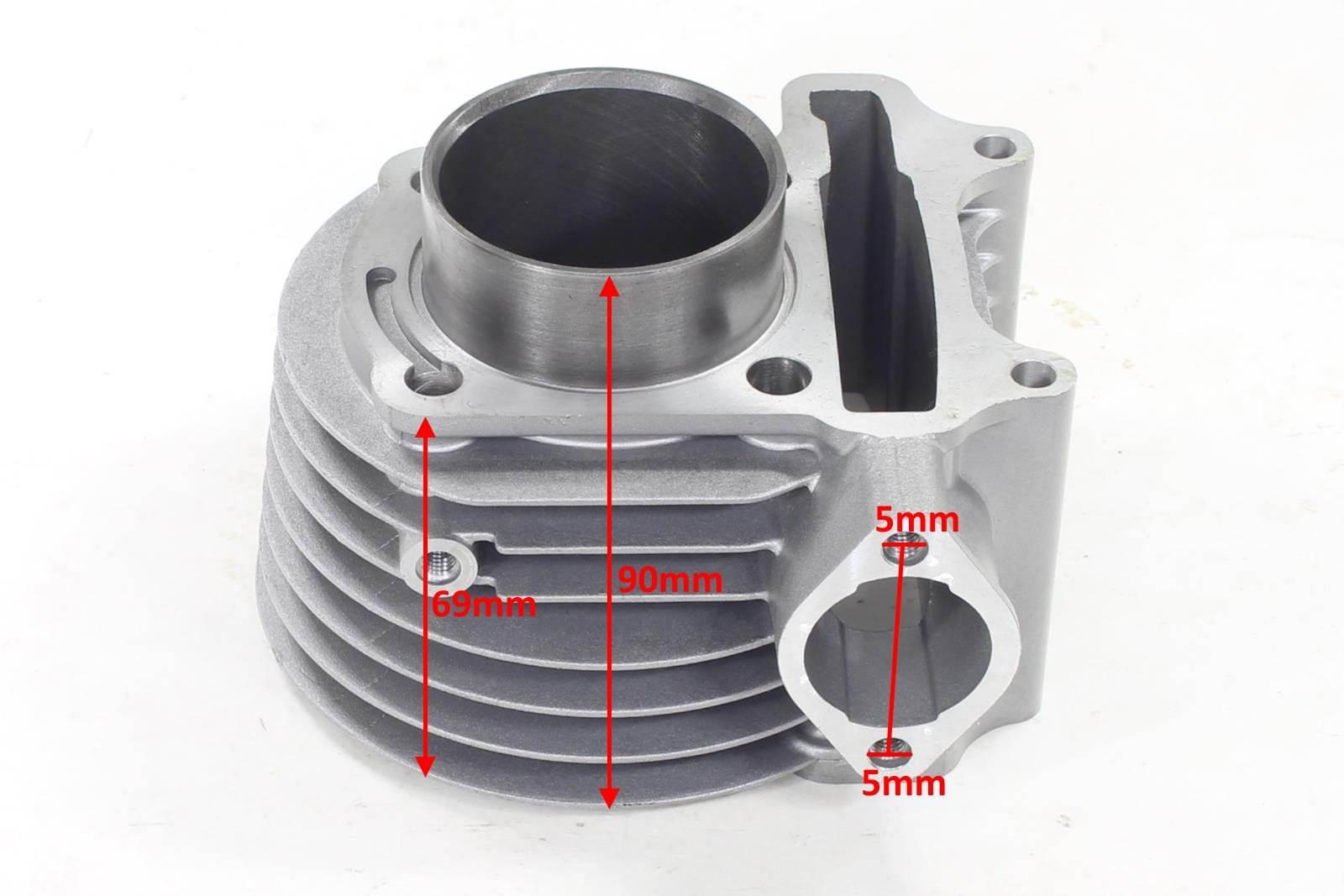 Cylinder Gy6-125 52,40Mm Pin 15Mm 4T Pasuje Do: Gy6 125/150 Kymco-Agility/C - zdjęcie 2