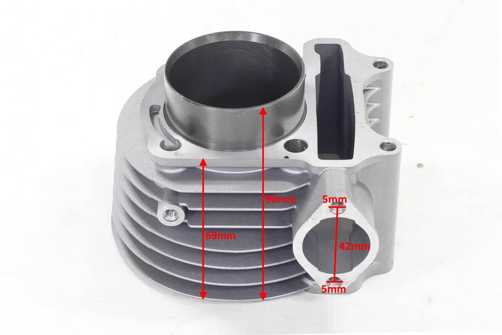 Cylinder Gy6-150 57.4Mm Pin 15Mm 4T Kymco Romet Zipp Pasuje Do: Kymco-Agili - zdjęcie 2