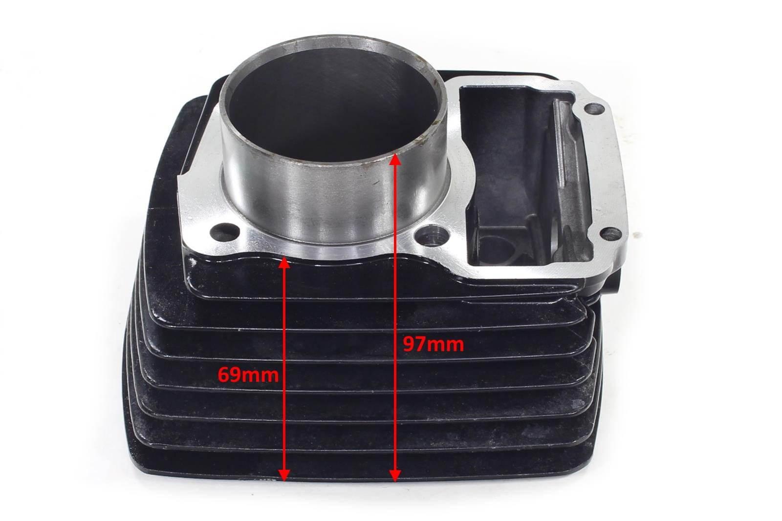 Cylinder Atv 150 Cg 62Mm Pin 15Mm Bashan Kinroad Loncin Zetka 4T Sa Pasuje - zdjęcie 2