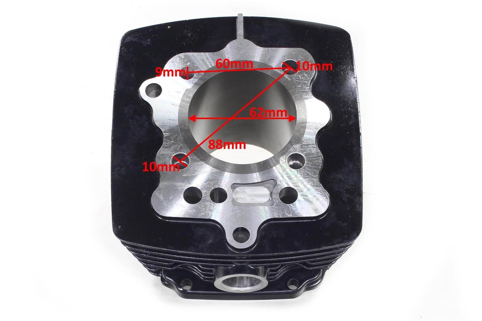 Cylinder Atv 150 Cg 62Mm Pin 15Mm Bashan Kinroad Loncin Zetka 4T Sa Pasuje - zdjęcie 5