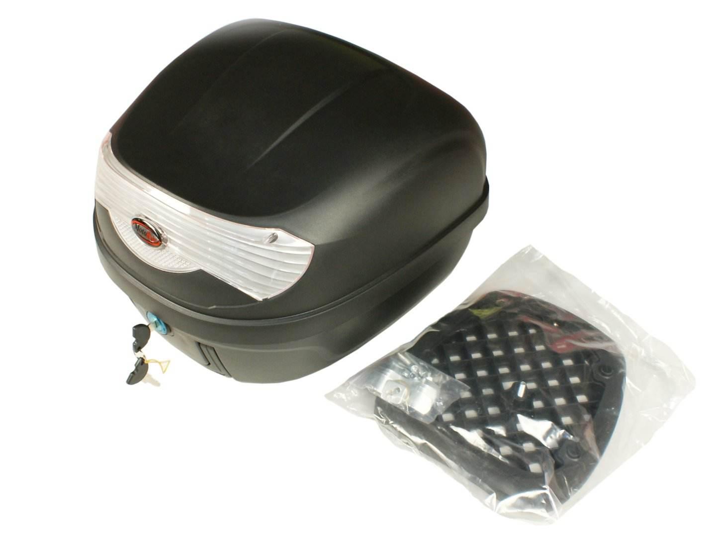 Kufer Ym-808 Biały Odblask 29L