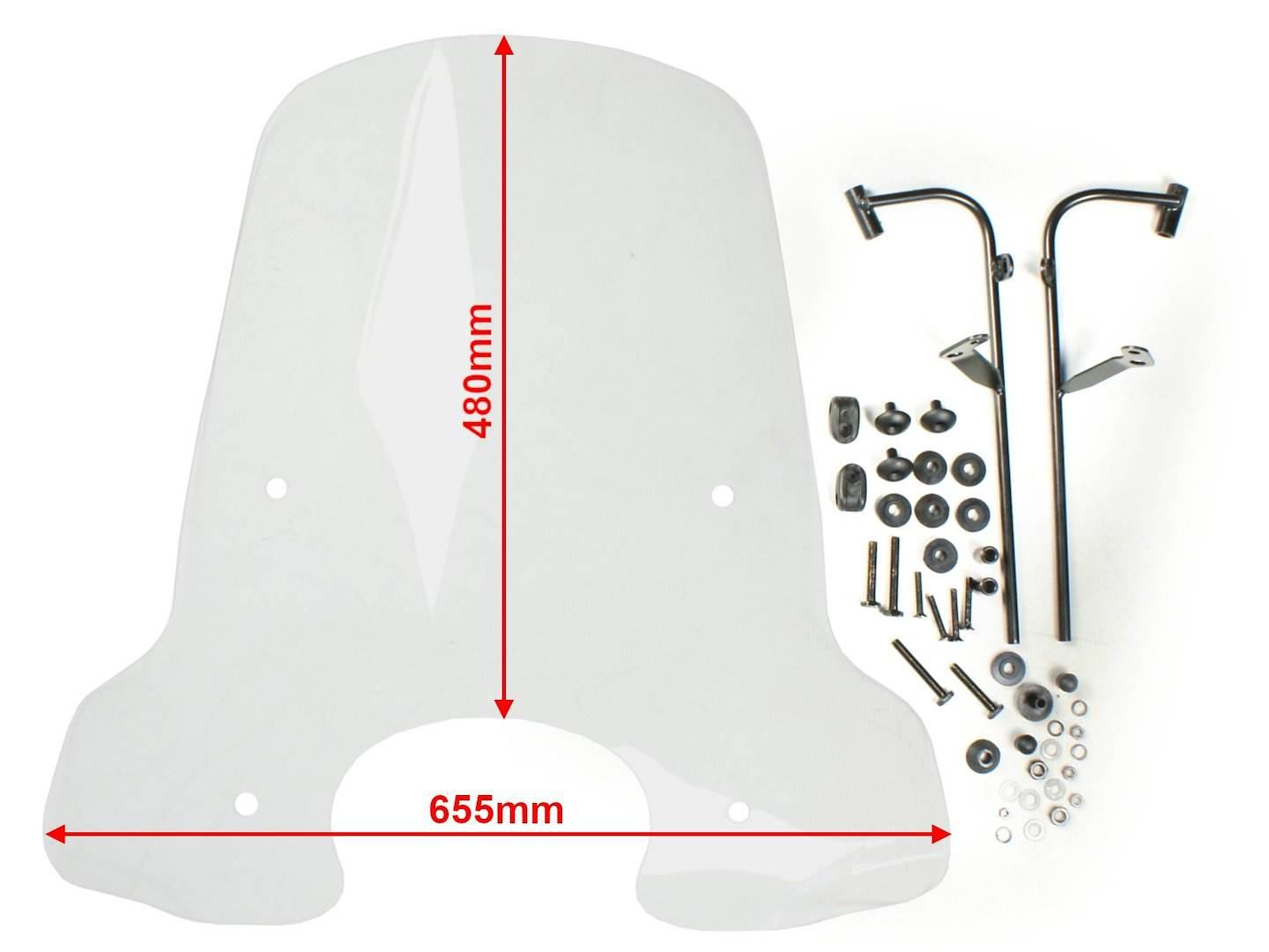 Szyba Czołowa Skuter-Owiewka Ym-4287 Kymco New Lik - zdjęcie 3