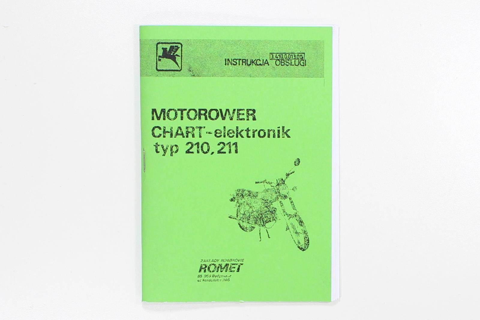 Katalog Instrukcja Obsługi Romet Chart Elektronik 210 211