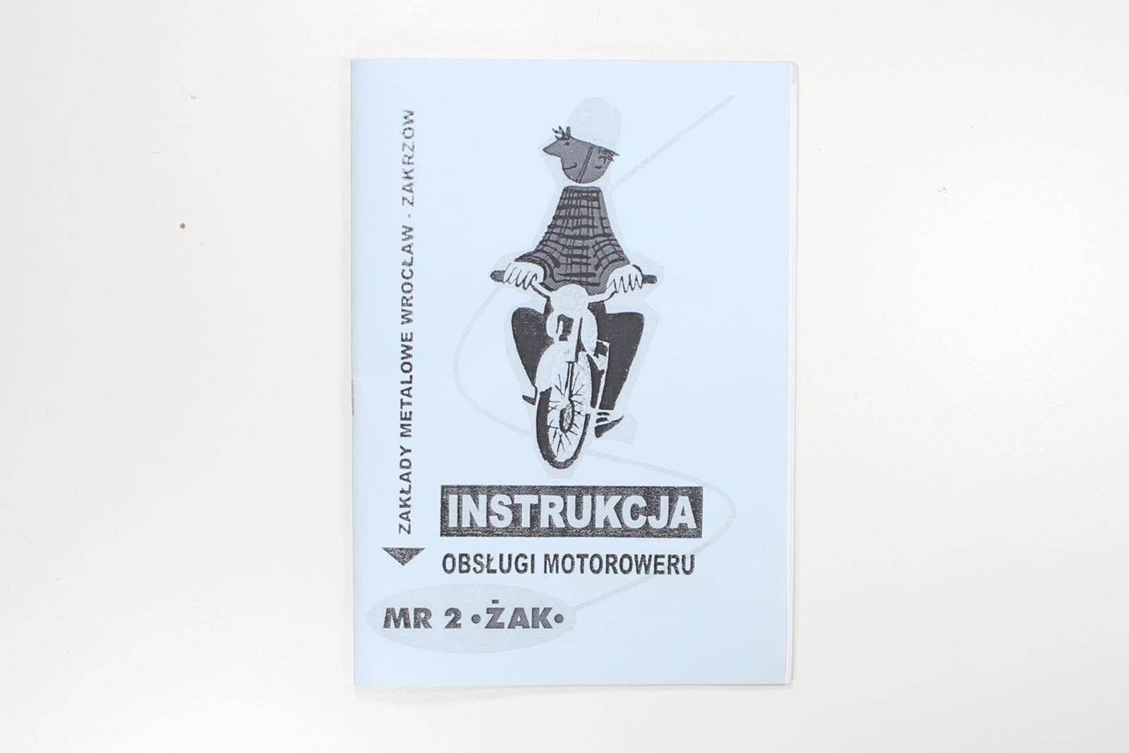 Katalog Instrukcja Obsługi Romet Mr2 Żak
