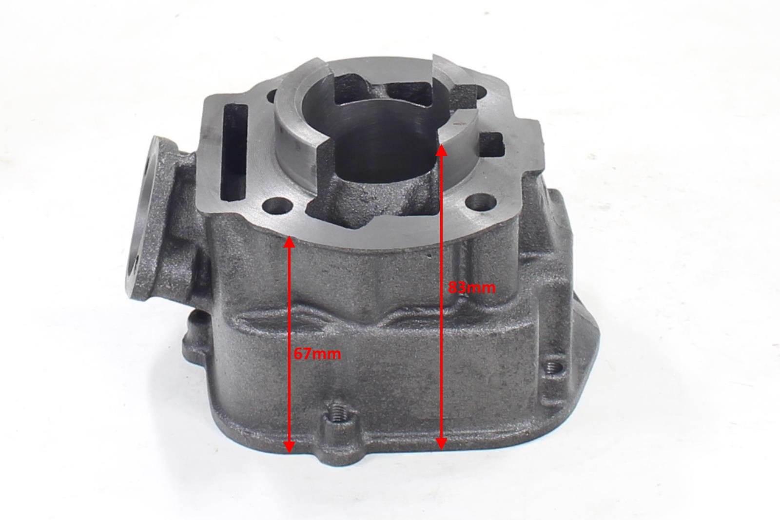 Cylinder Derbi Senda 50 40Mm Lc 2T Pin 12Mm Hw - zdjęcie 3
