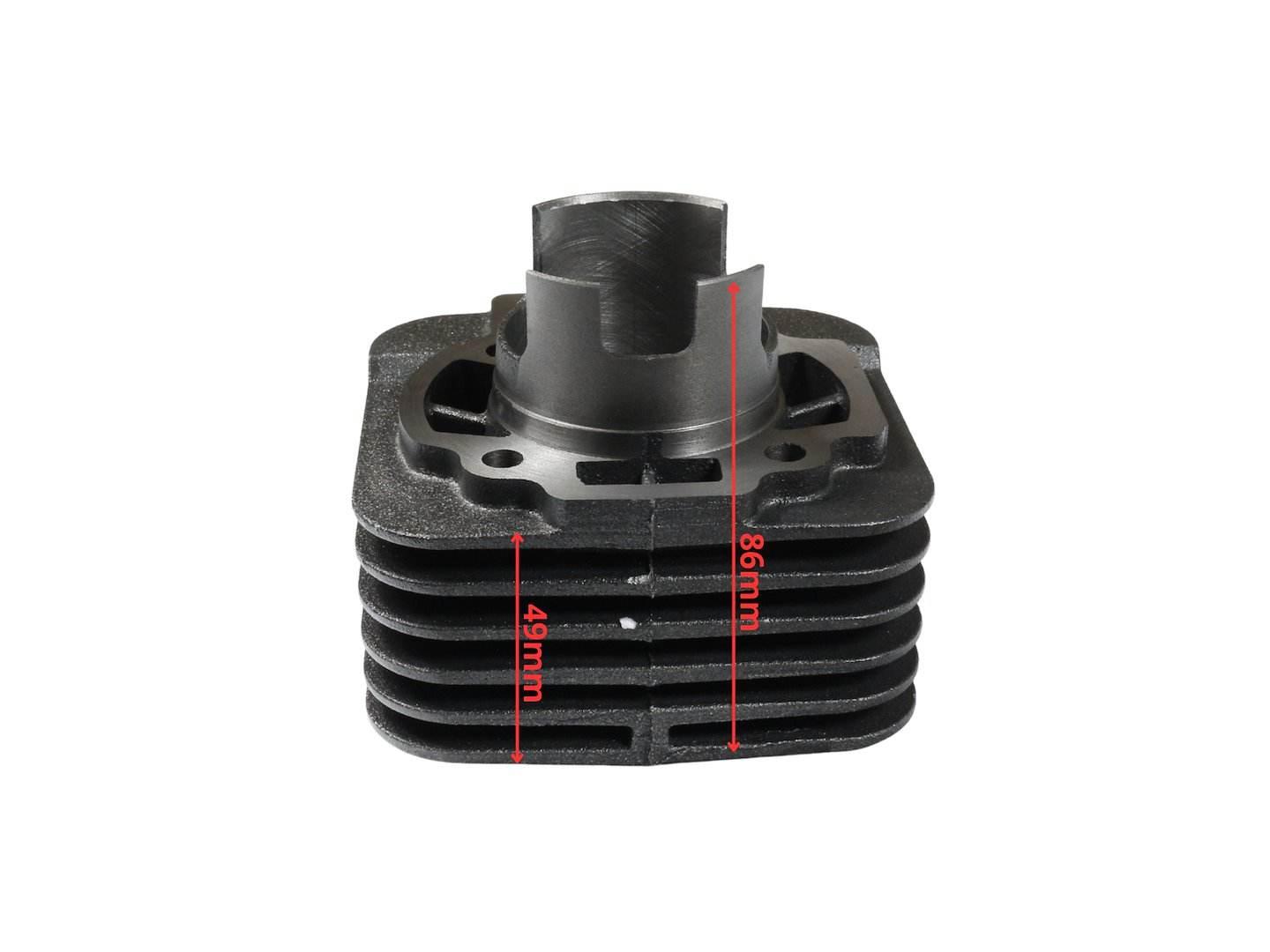 Cylinder Piaggio Typhoon 70 47Mm Ac Pin 12Mm Z Głowicą Hw - zdjęcie 3