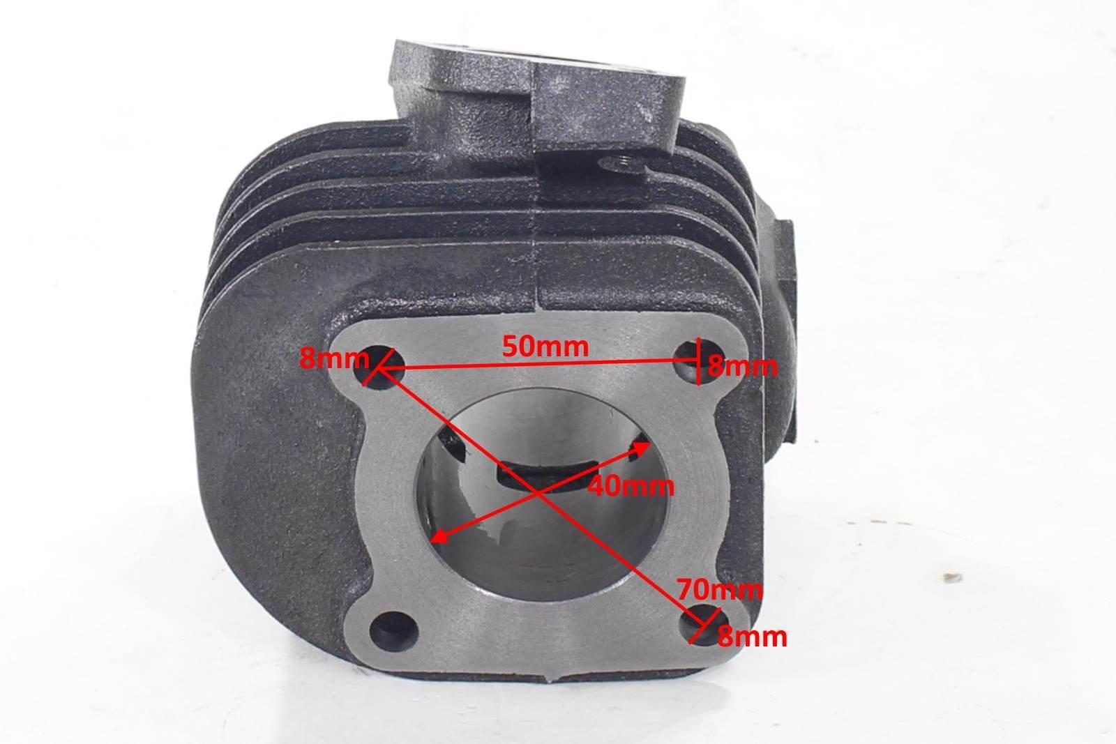Cylinder Yamaha Jog 50 40Mm Pin 10Mm Hw - zdjęcie 3