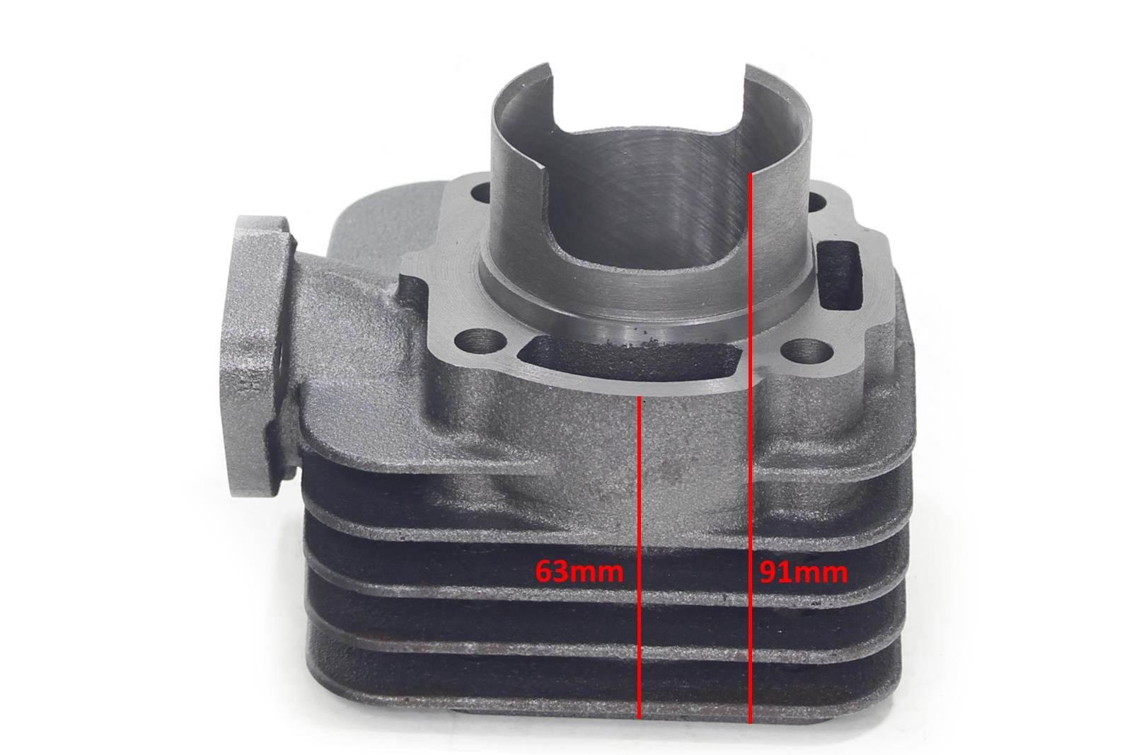 Cylinder Kymco Dink People Super 9 70 47Mm 2T Pin 12Mm Hw - zdjęcie 2
