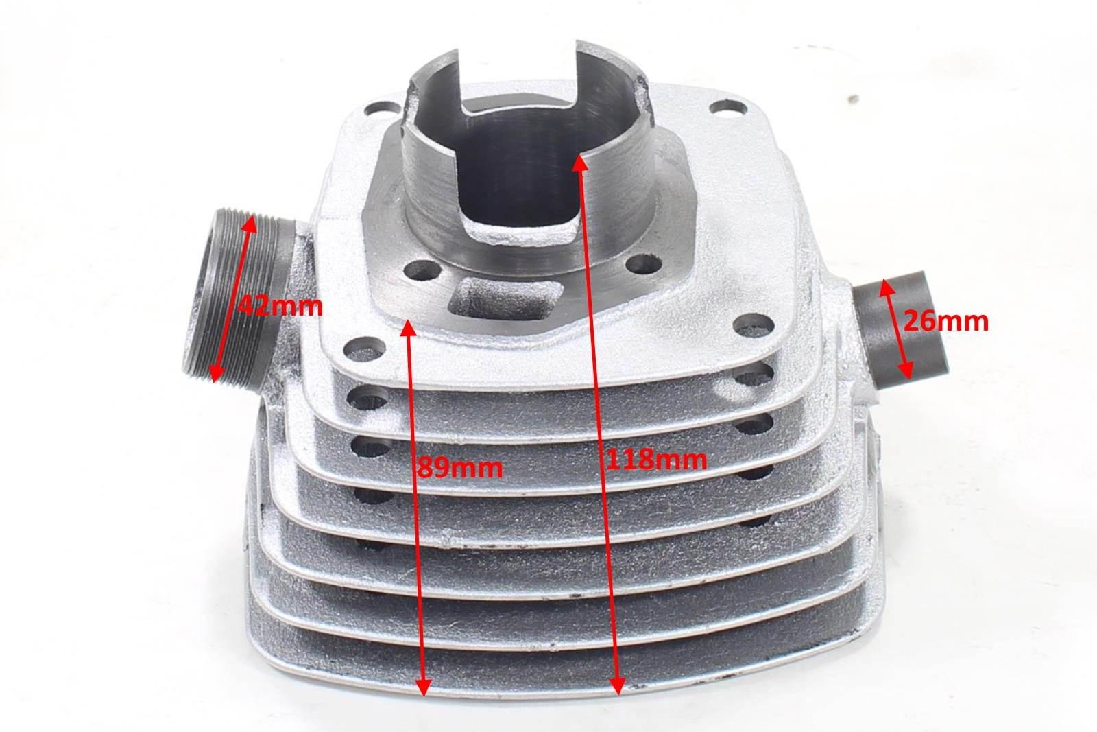 Cylinder Wsk 125 52Mm Hw - zdjęcie 2