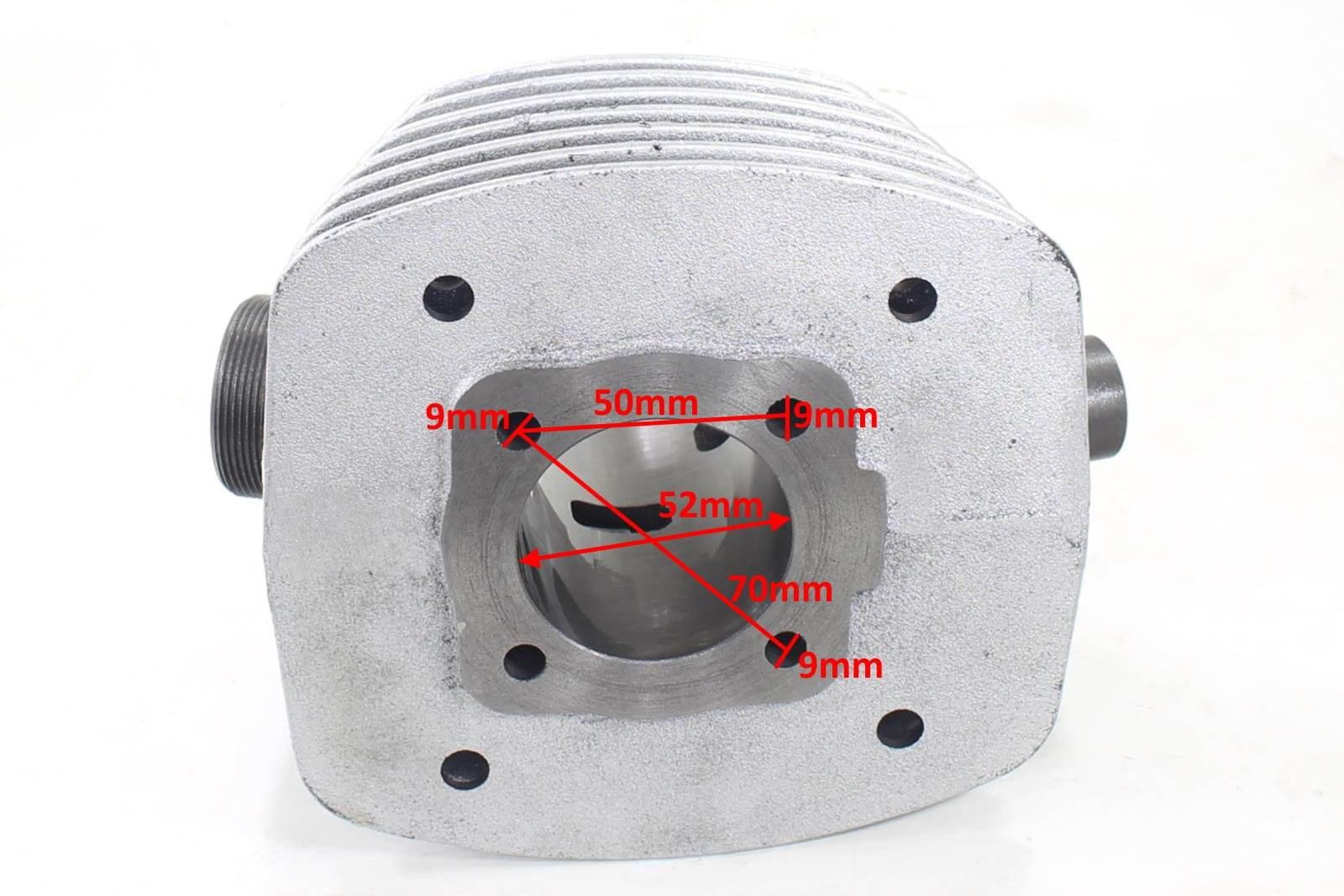 Cylinder Wsk 125 52Mm Hw - zdjęcie 3