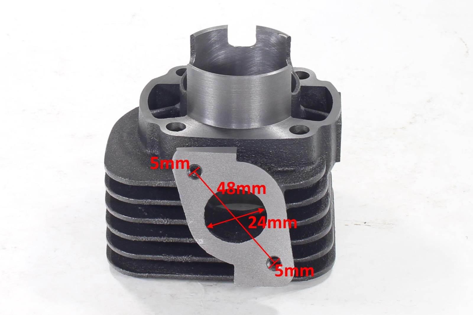 Cylinder Keeway Cpi Zipp 70 47Mm 2T Pin 12Mm Hw - zdjęcie 3