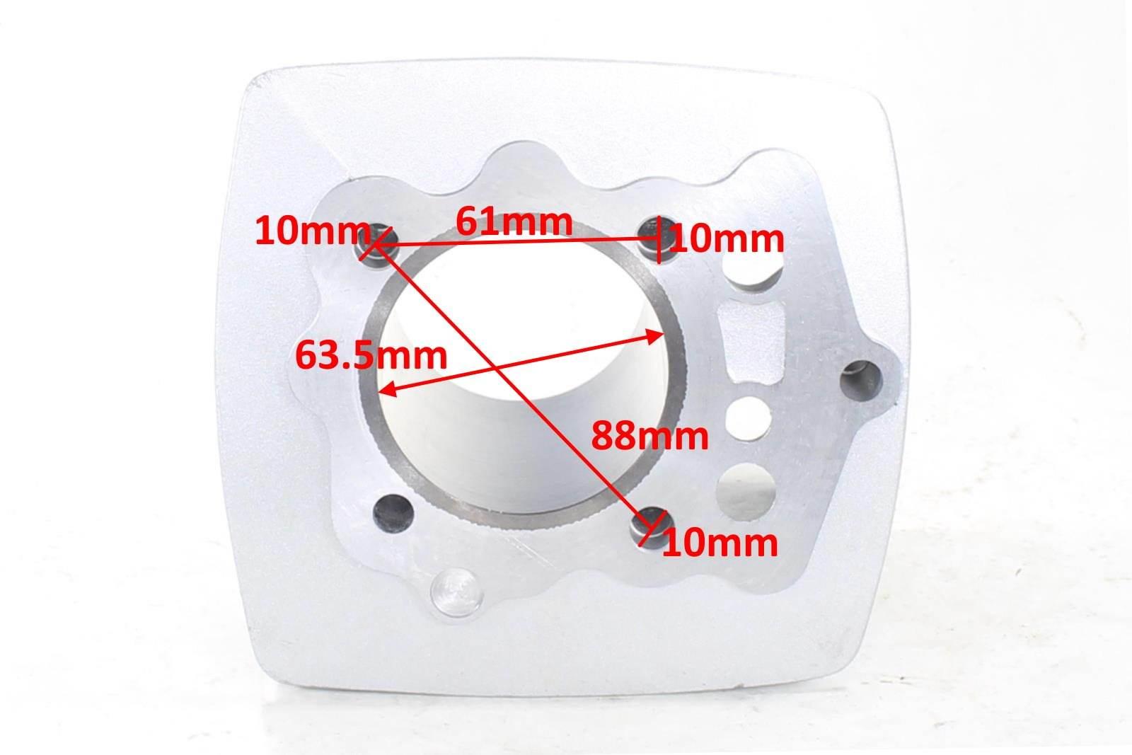 Cylinder Atv 200 Cg 63,50Mm Pin 15Mm Ac Bashan - zdjęcie 5