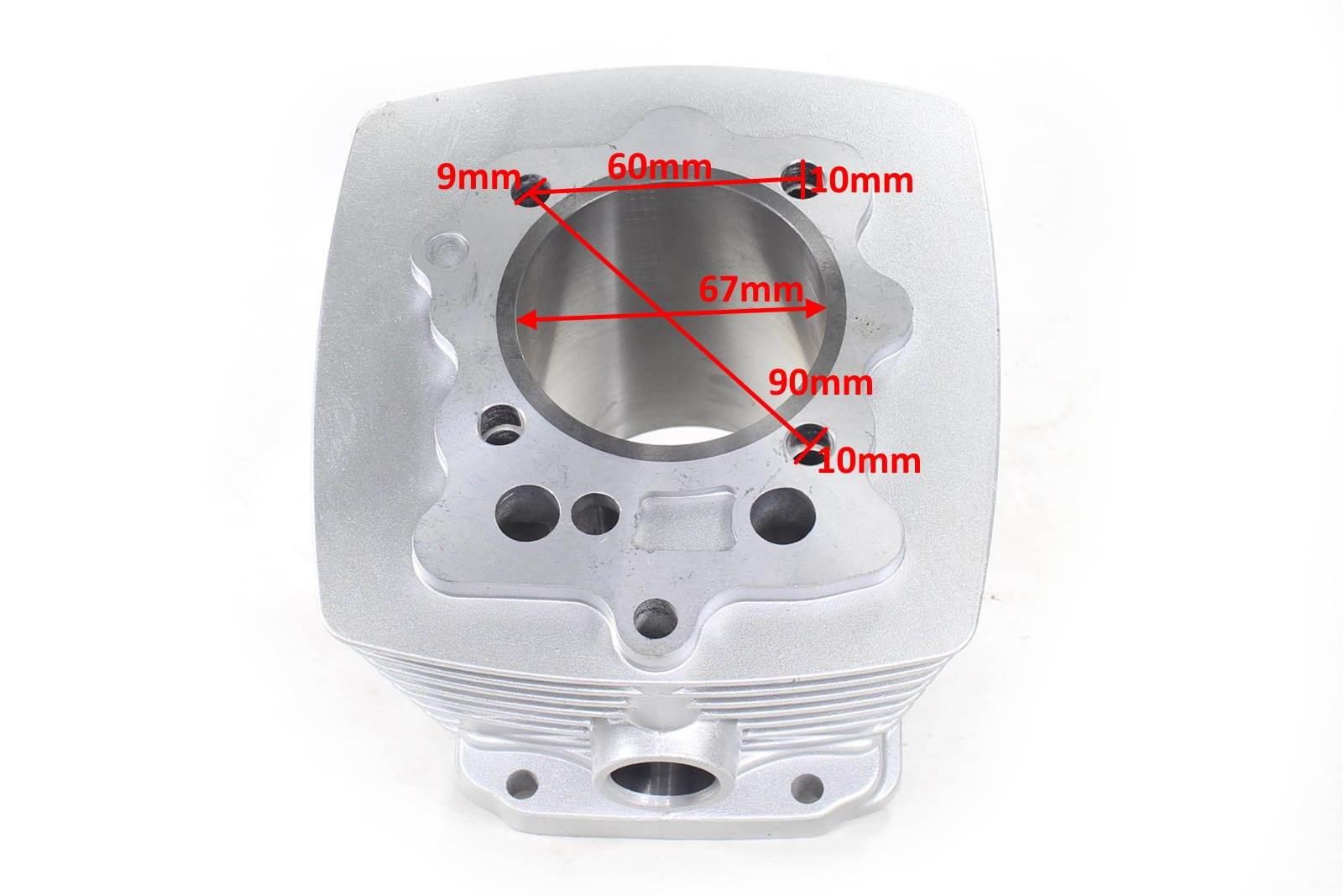 Cylinder Atv 250 Cg 67Mm Pin 16Mm Ac Hw - zdjęcie 4