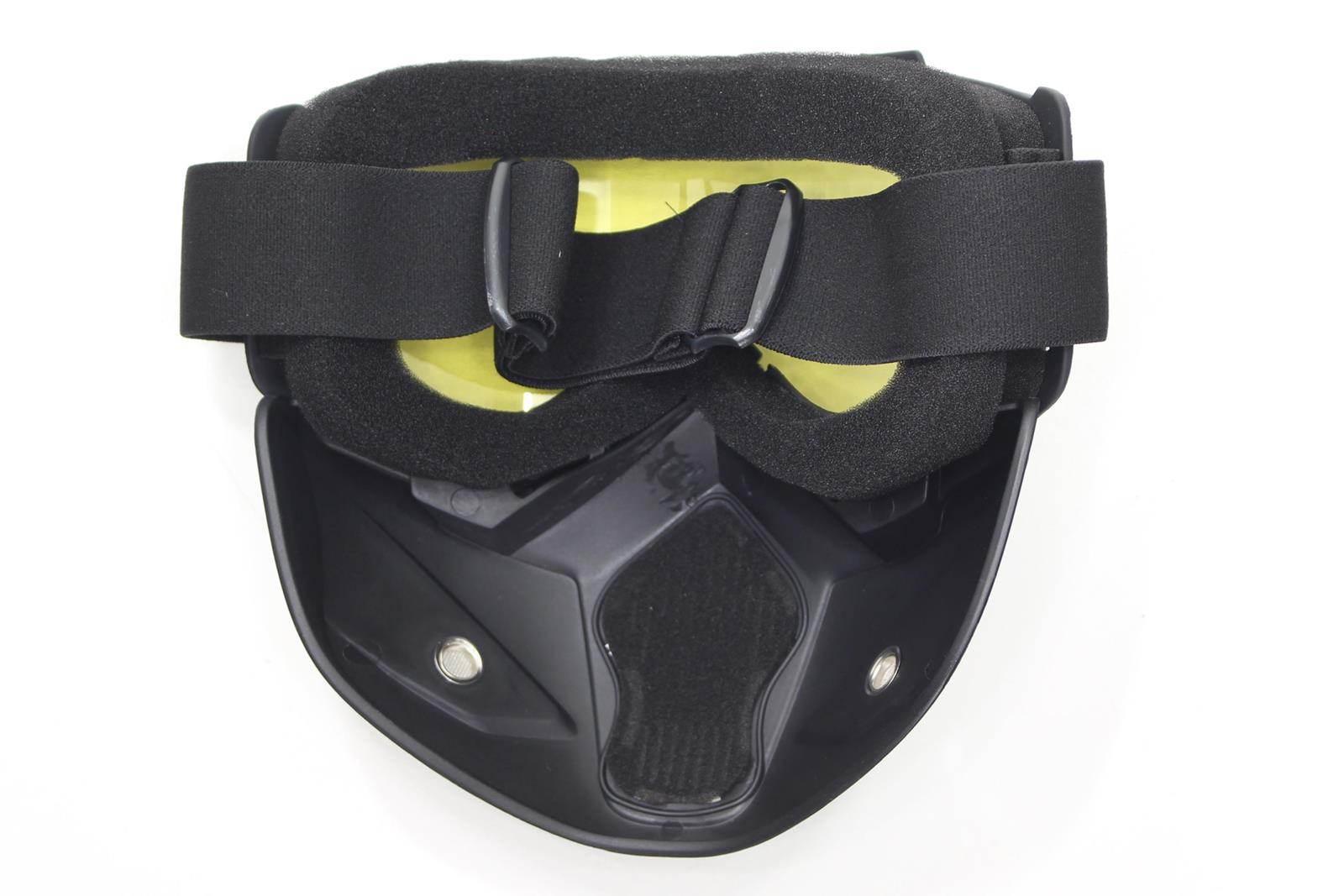 Gogle Wb A-01 Black Yellow - zdjęcie 2