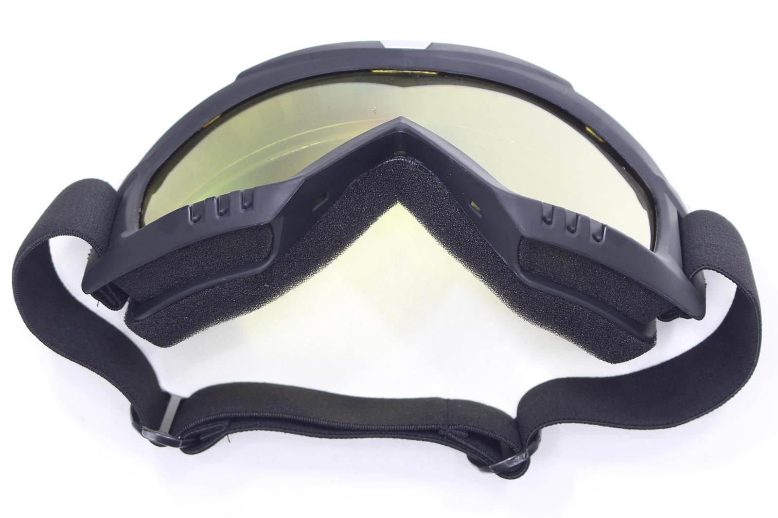 Gogle Wb A-04 Black Yellow - zdjęcie 2
