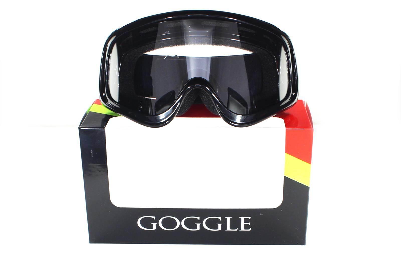 Gogle Motocykl Quad Cross Atv Czarne Oxf-3028 Ox