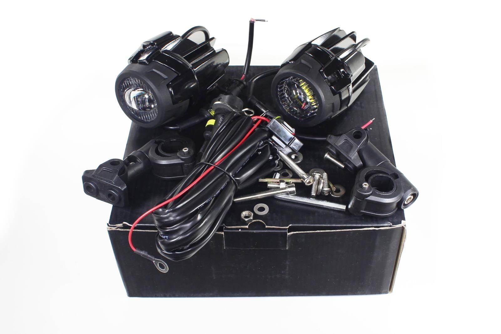 Lampy Halogeny Led Zestaw Motocykl Quad 12V 40W 6000K Oxf-068 Ox