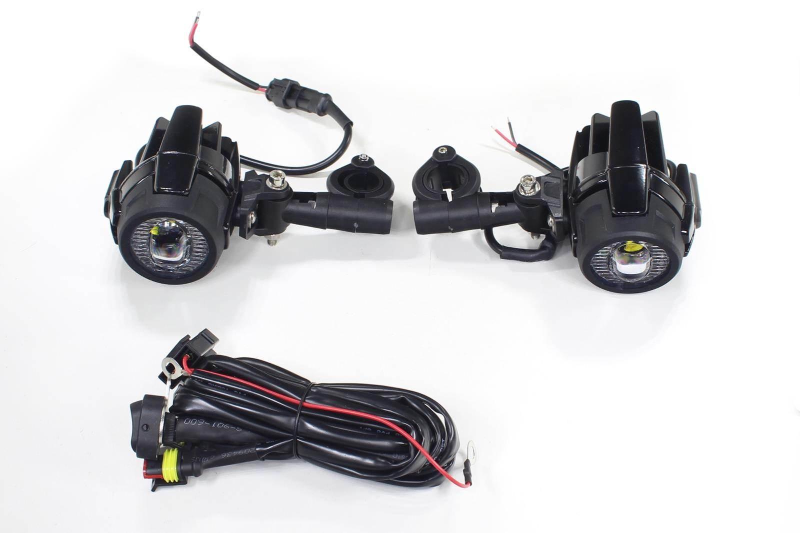 Lampy Halogeny Led Zestaw Motocykl Quad 12V 40W 6000K Oxf-068 Ox - zdjęcie 2