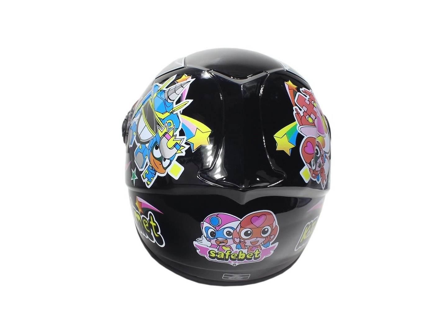 Kask Safebet Hf-909 Black E08 Mały M (Brak Ece) - zdjęcie 3