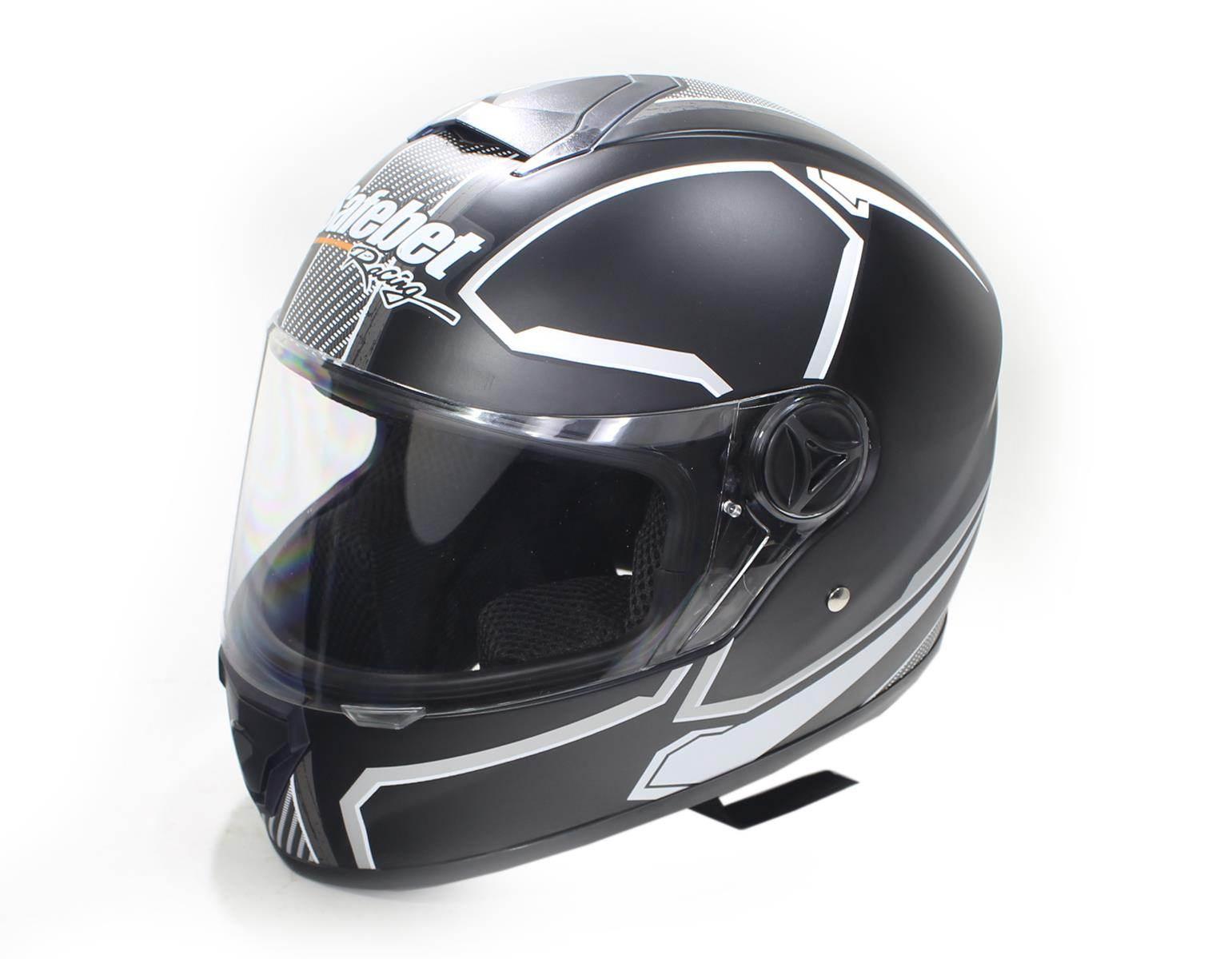 Kask Safebet Hf-112 Flat Black Q217 L (Brak Ece)