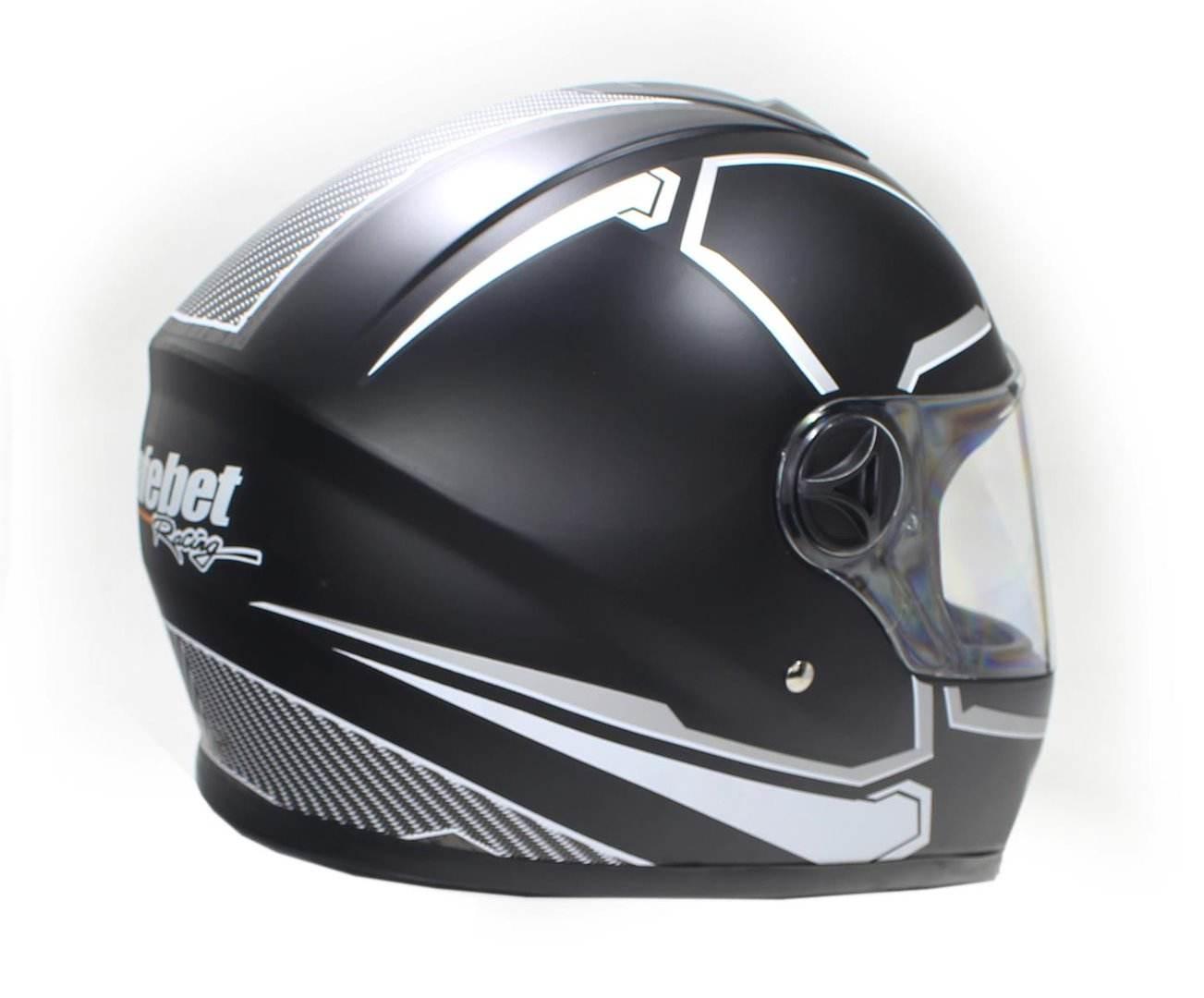 Kask Safebet Hf-112 Flat Black Q217 L (Brak Ece) - zdjęcie 3