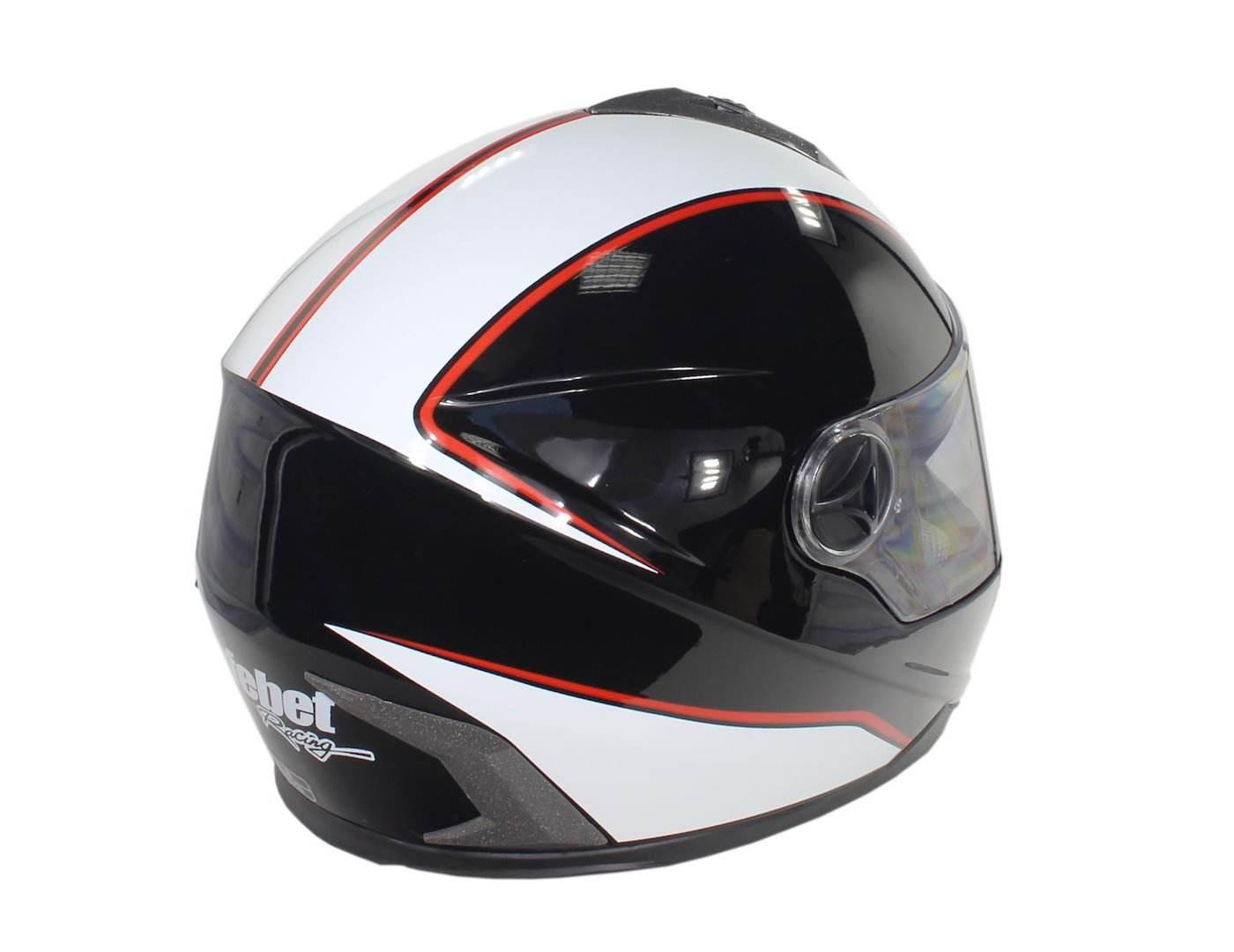 Kask Safebet Hf-122 Black Q66 M (Brak Ece) - zdjęcie 2