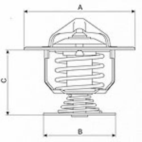 Termostat układu chłodzenia kymco 19300-LBA2-E00 - zdjęcie 3