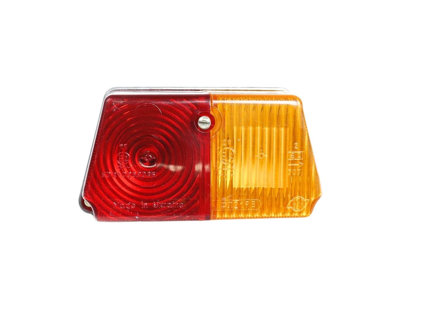 Lampa Tylna Wózka Bocznego Z Kierunkowskazem Dniepr Ural K-750 Oryginał Zsr