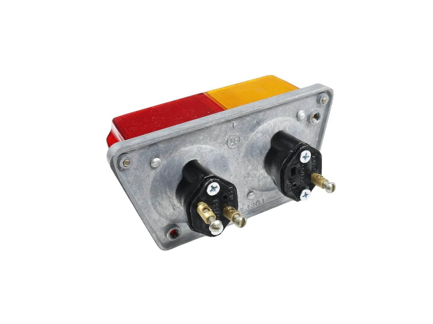 Lampa Tylna Wózka Bocznego Z Kierunkowskazem Dniepr Ural K-750 Oryginał Zsr - zdjęcie 2