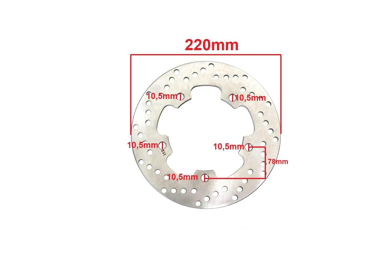 Tarcza Hamulcowa Tył Sym Hd Evo Gts Joymax 125-300 Rms - zdjęcie 2