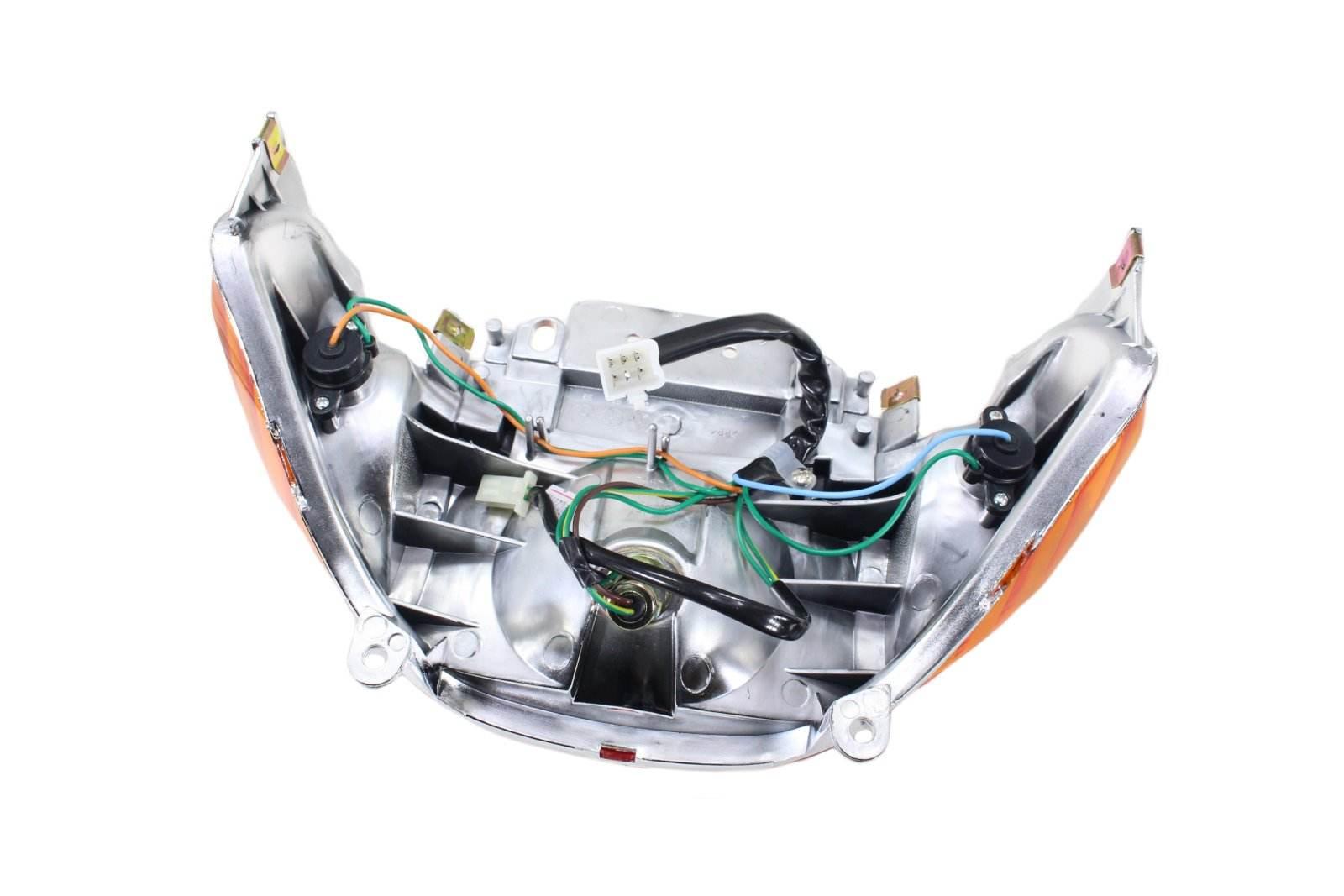 Lampa Tył Gy6 Skuter Koło 10'' Pomarańczowe Kierunkowskazy - zdjęcie 2