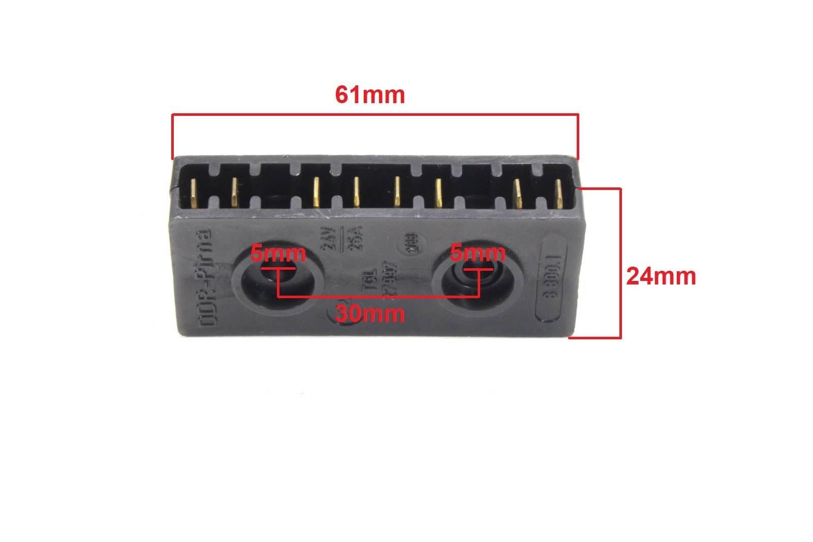 Kostka Elektryczna Instalacji Mz Etz125 Etz150 Etz250 Etz251 Oryginał Ddr - zdjęcie 2