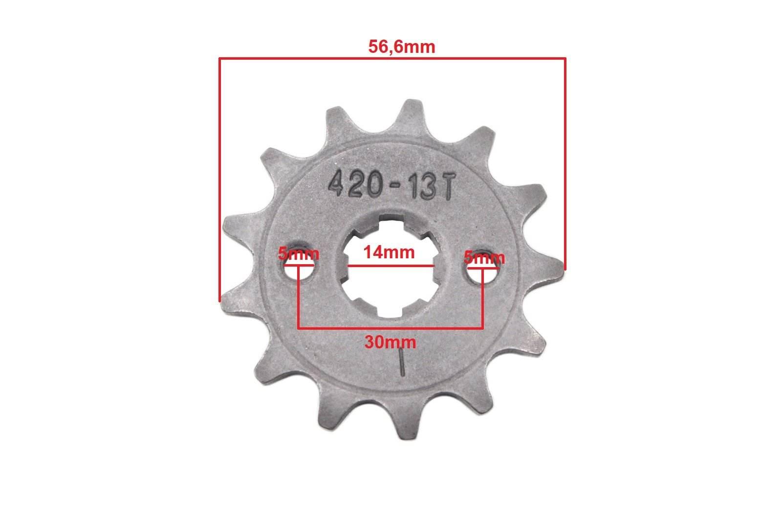 Zębatka Przód 420-13Z 14X17Mm Atv 110/125 Hb - zdjęcie 2