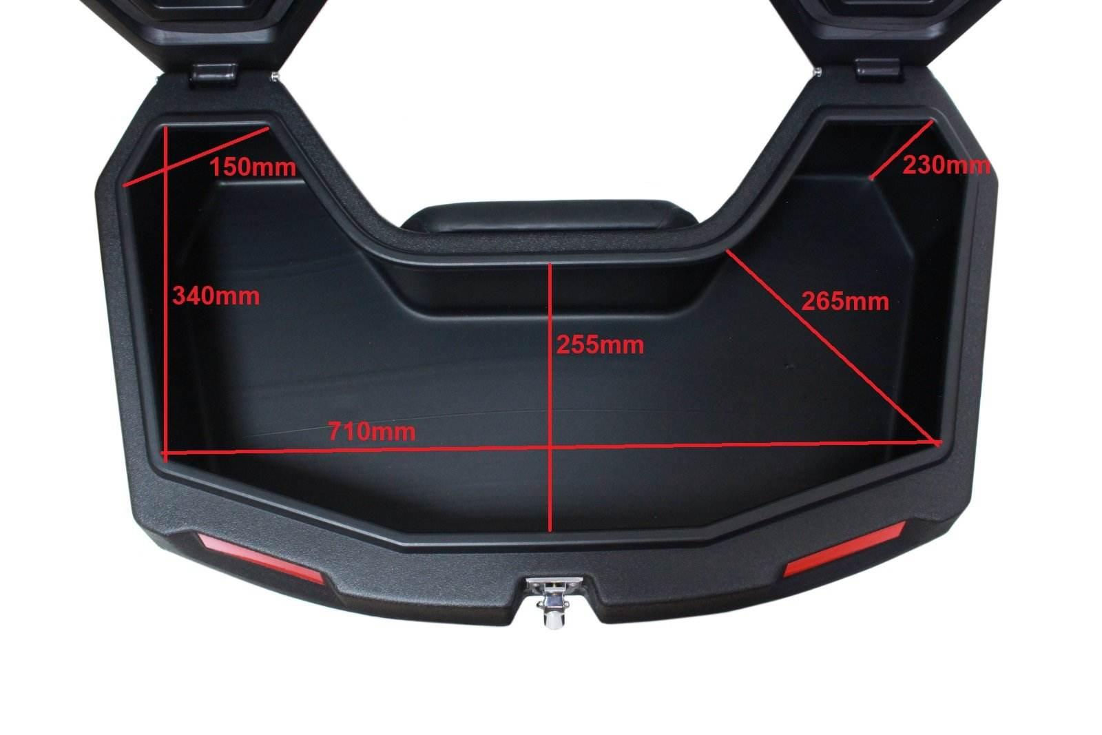 Kufer Atv Plastikowy Z Oparciem Hb - zdjęcie 6