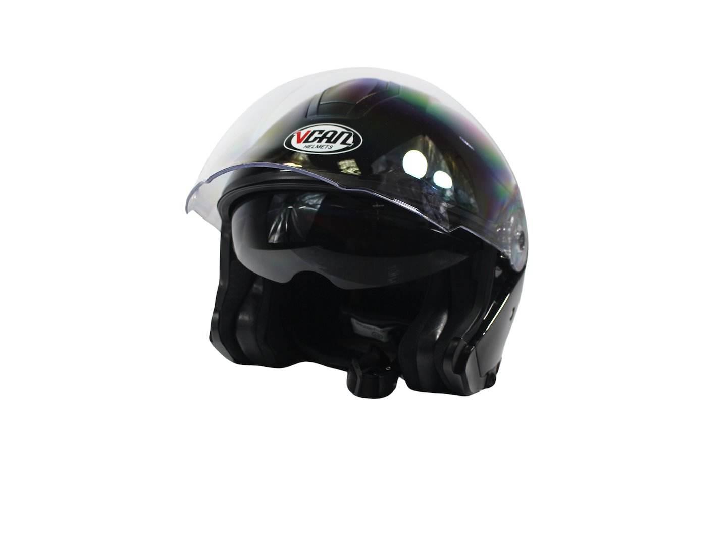 Kask Vcan H586 Black M - zdjęcie 2