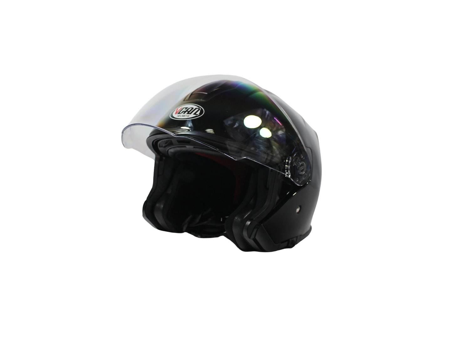 Kask Vcan H586 Black M - zdjęcie 3