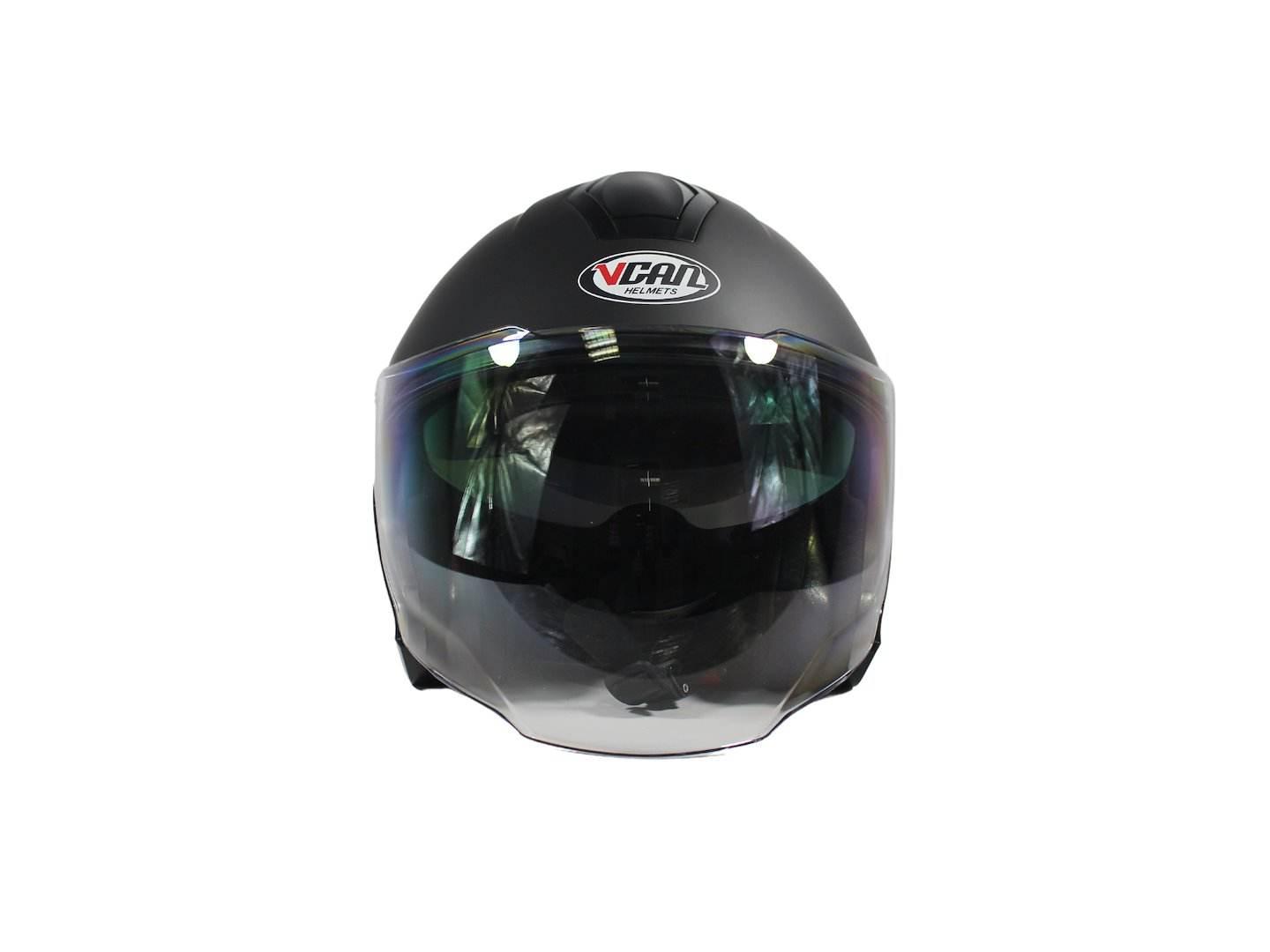 Kask Vcan H586 Flat Black Xl - zdjęcie 4