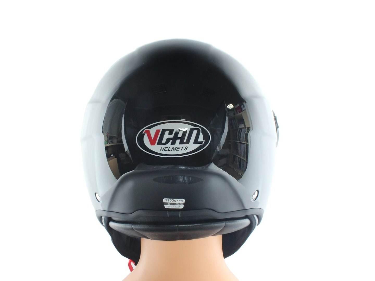 Kask Vcan H595 Black S - zdjęcie 3