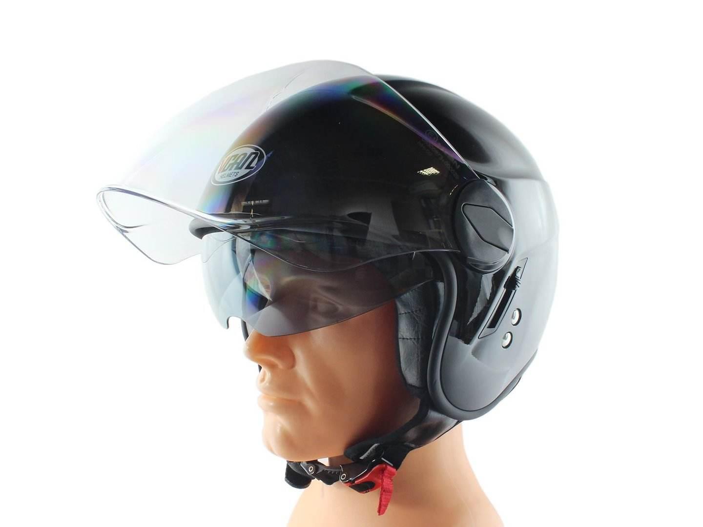 Kask Vcan H595 Black M - zdjęcie 2