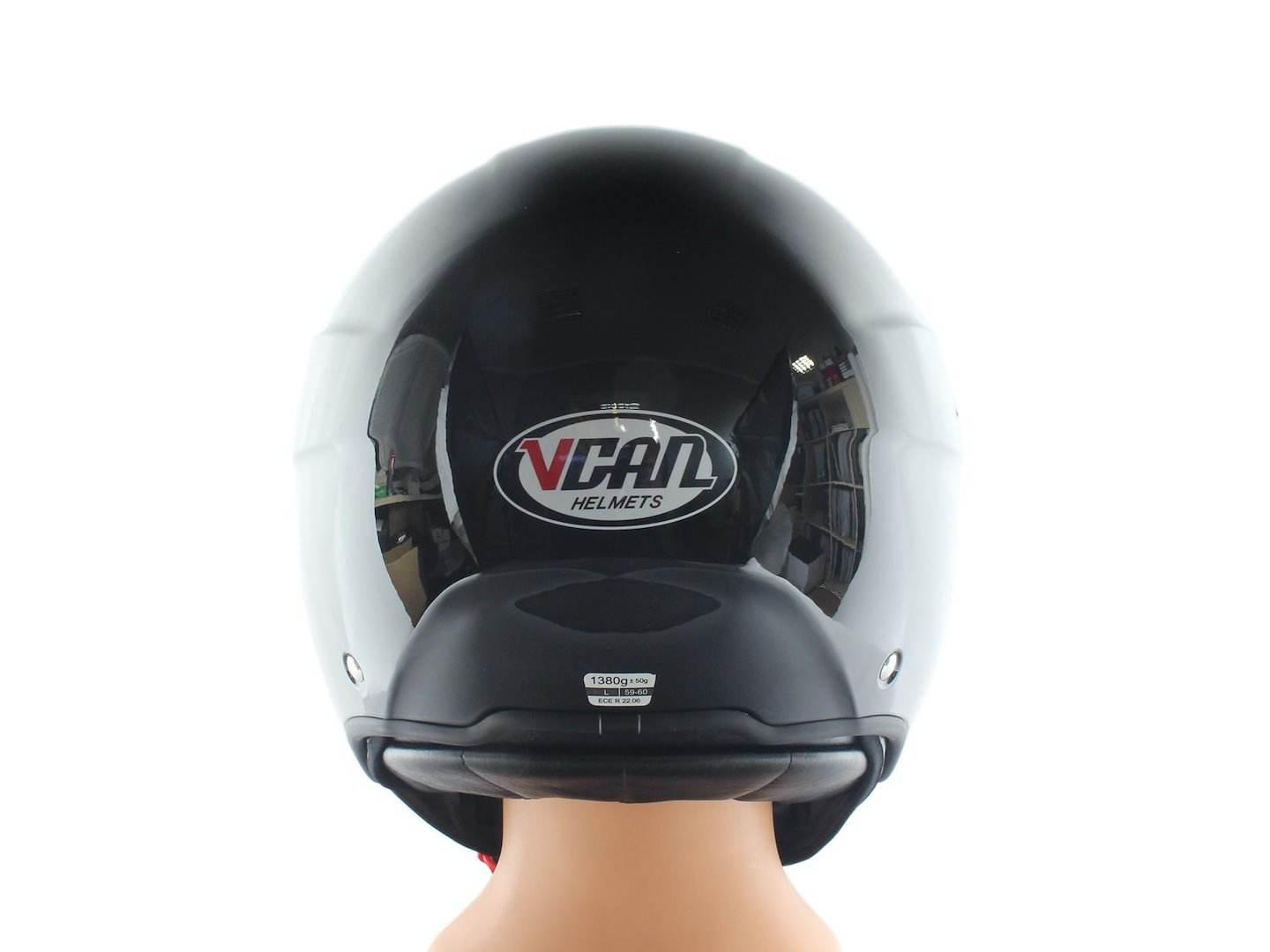 Kask Vcan H595 Black L - zdjęcie 3