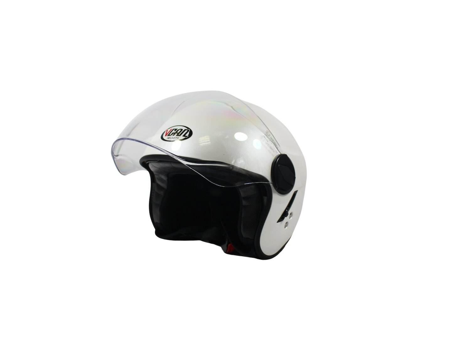 Kask Vcan H595 Pearl White M - zdjęcie 3