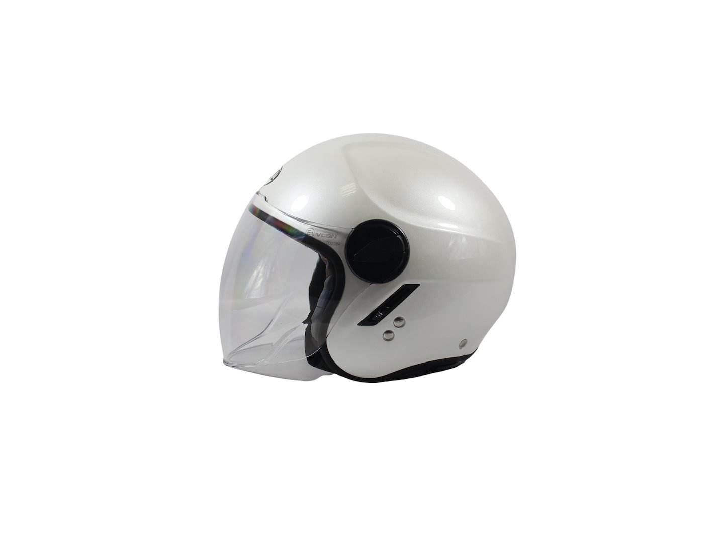 Kask Vcan H595 Pearl White M - zdjęcie 4